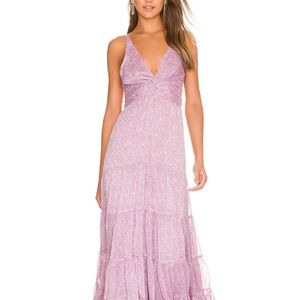 Sabina Musayev Lilac maxi dress size s. Brand new never opened